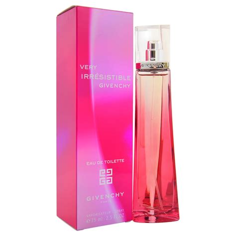 givenchy very irresistible edt vs edp|Very Irresistible Eau de Toilette Givenchy for women.